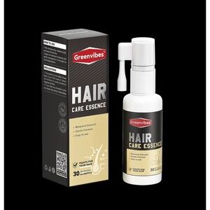Greenvibes Hair Care Essence Botanical Formula Scalp Treatment 30mL Spray Bottle